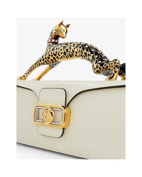 lanvin cat pencil bag